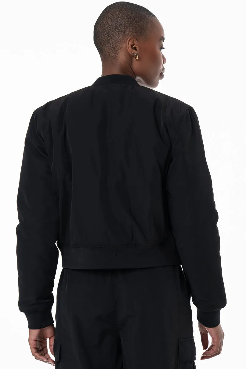Bomber Jacket _ 157878 _ Black
